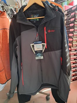 Kilpi Herren-Softshelljacke "ELIO" dunkelgrau